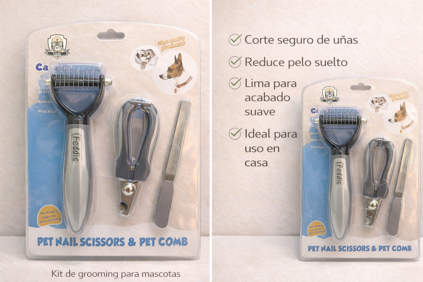 CORTA UÑAS CON LIMA Y DESLANADOR