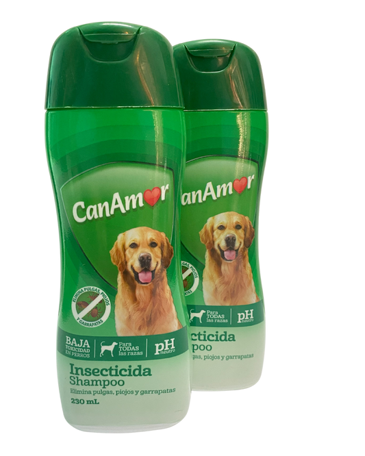 CHAMPÚ CANAMOR ANTIPULGAS POR 230 CC