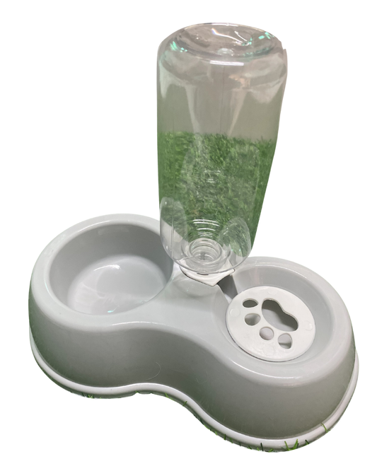 Comedero Automático 2 En 1 Con Dispensador De Agua