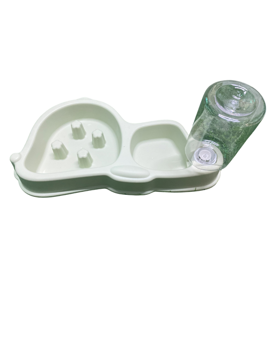 Comedero Interactivo 2 En 1 Con Dispensador De Agua Pawlatio