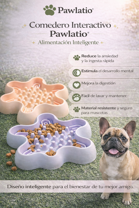 Comedero Interactivo Pawlatio® – Alimentación Inteligente