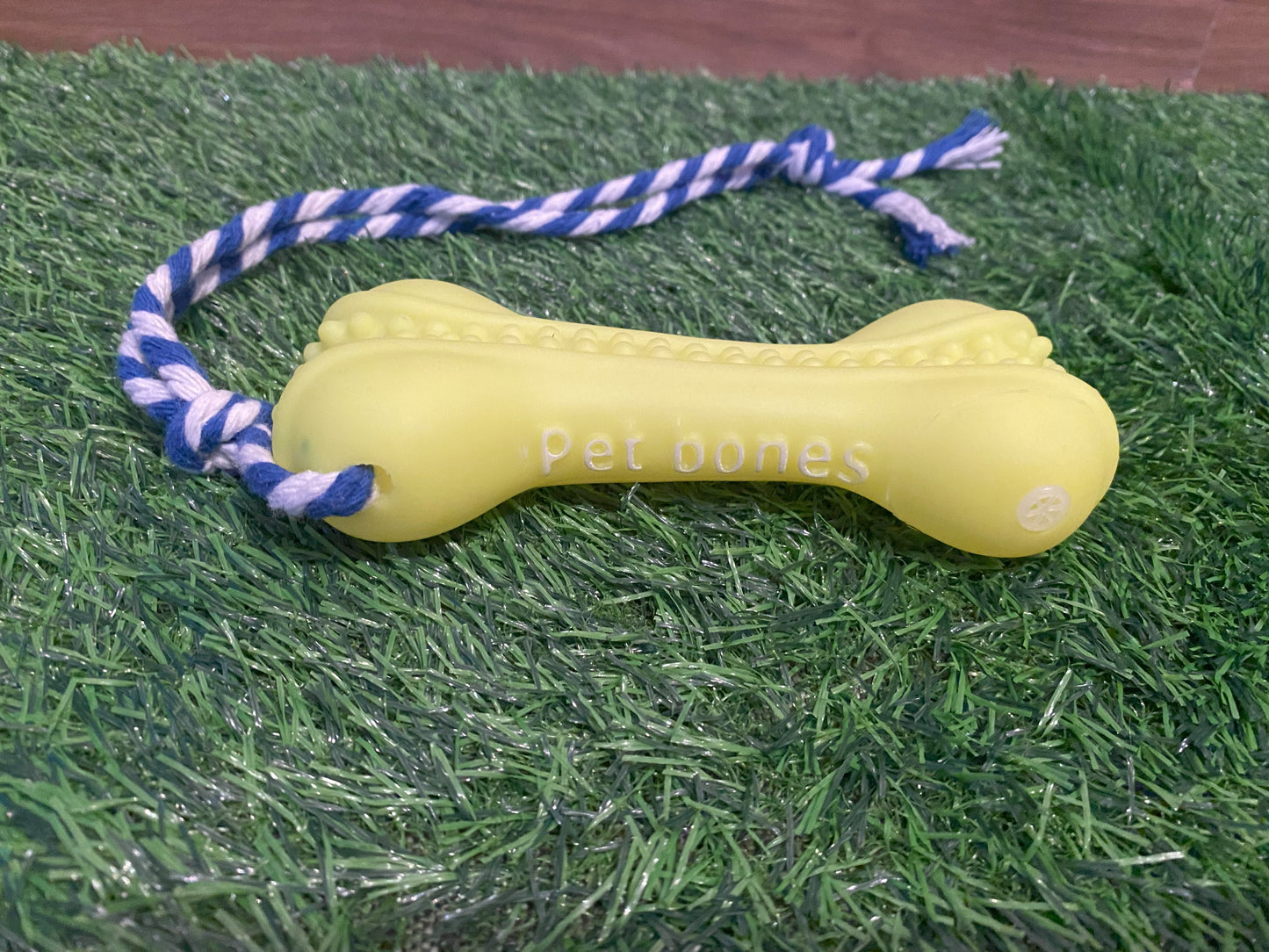 🦴 Juguete Mordedor para Perros con Cuerda – Resistente y Divertido