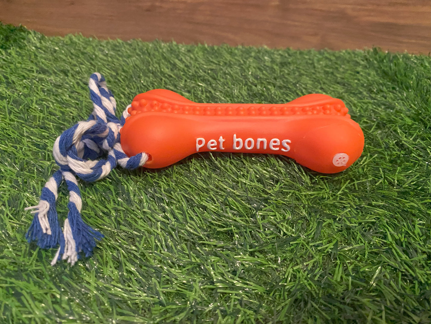 🦴 Juguete Mordedor para Perros con Cuerda – Resistente y Divertido
