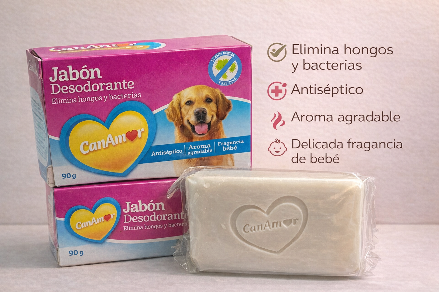 Jabón desodorante 90 g