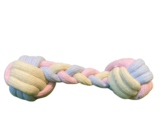 🐾 Pawlatio® – Juguete de Cuerda Trenzada con Nudos