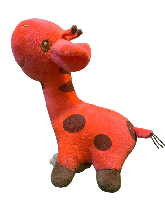 🦒 Juguete Interactivo Pawlatio® – Jirafa Plush Roja
