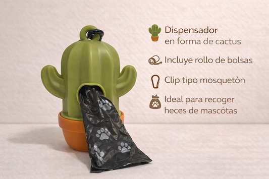 KIT BOLSA Y PORTA BOLSAS HIGIÉNICAS