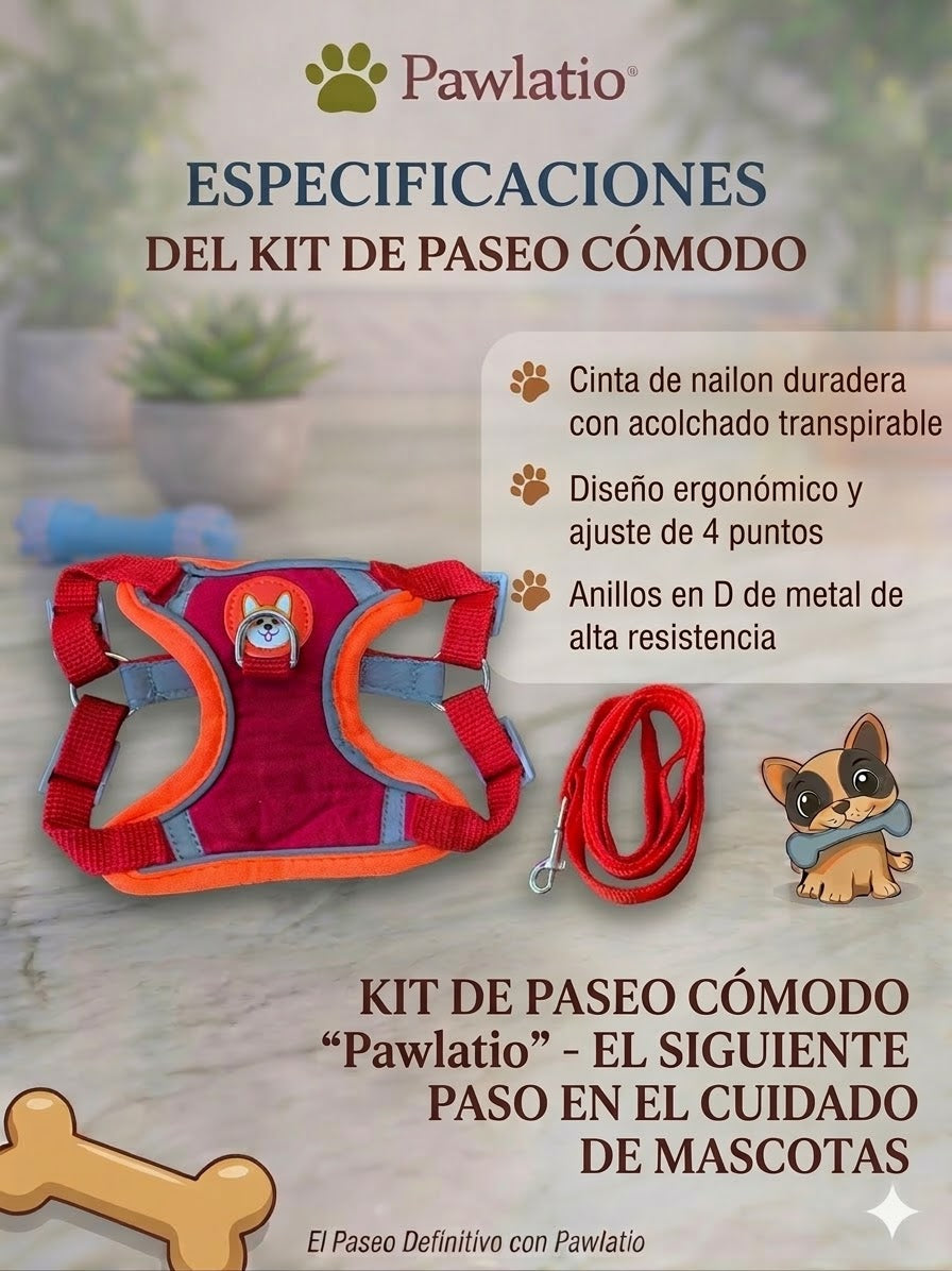kit de paseo comodo